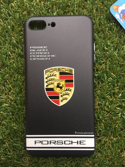 Ốp biểu tựơng xe Porsche iphone 6 plus / 7 plus 