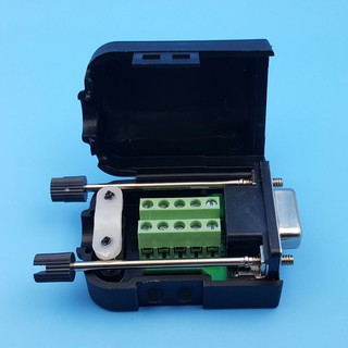 Đầu Nối D-Sub Db9 Female 9pin Màu Đen