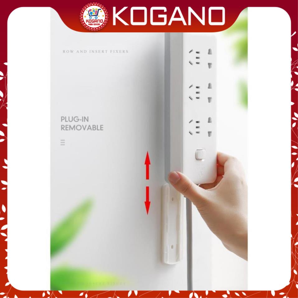 Miếng dán tường KOGANO treo bộ phát wifi, ổ điện, hộp đựng giấy ăn, điều khiển đa năng tiện dụng HG-001182