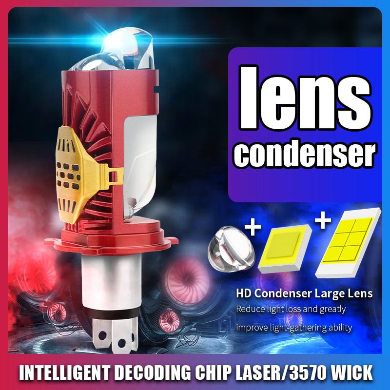 Bóng đèn pha LED LYMOYO H4 35W tiện lợi cho xe hơi