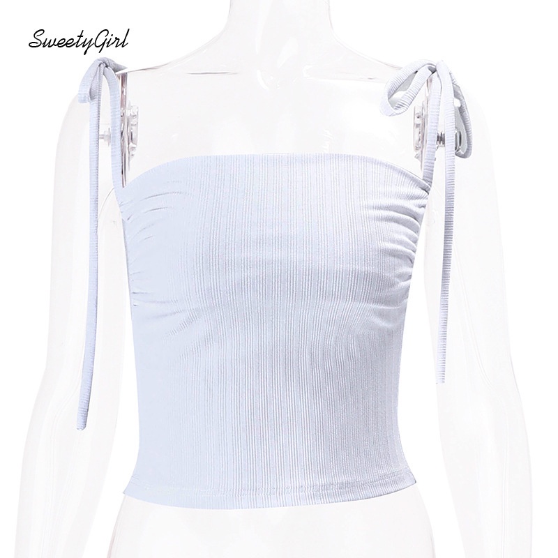 Áo Tank Top Ôm Eo Màu Trơn Thời Trang 2022 Quyến Rũ Cho Nữ