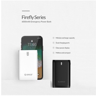Sạc dự phòng Orico Firefly M6 6000mAh