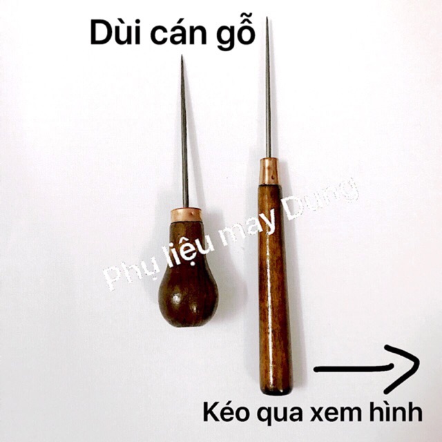 Dùi cán gỗ