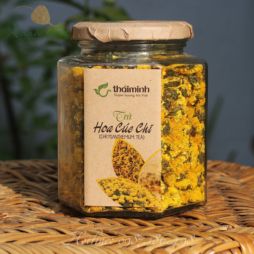 [Thái Minh] Trà Hoa Cúc Chi Sấy Lạnh 50G-  Chrysanthemum Indicum Tea 50G [Xanh Suốt]