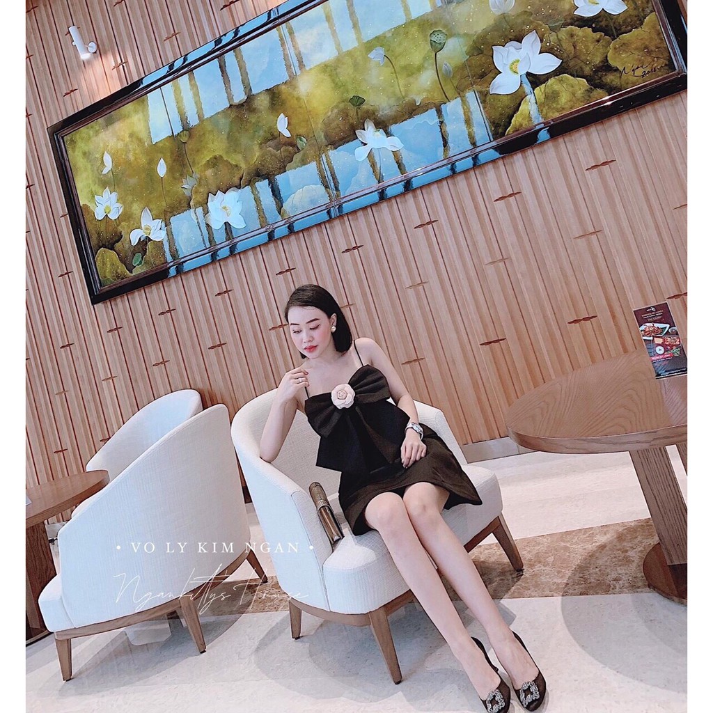 Váy Nữ, Đầm Hai Dây  Body Nơ Ngực Quyến Rũ | BigBuy360 - bigbuy360.vn