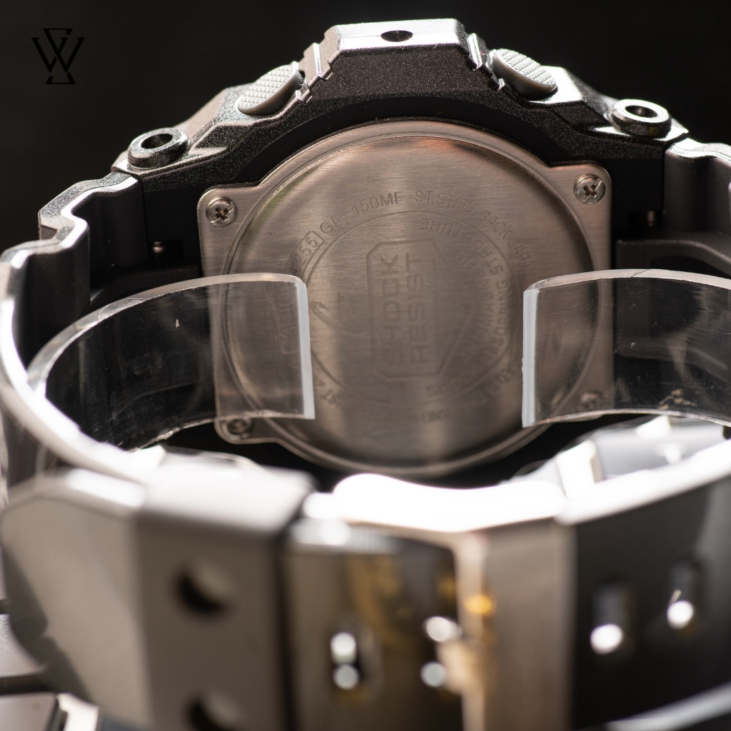 Đồng Hồ Điện Tử Nam Casio G-Shock WATCHSTORE GA-150MF-8ADR Thiết Kế Mặt Kính Khoáng 52.4mm, Vỏ Và Dây Nhựa Bền Bỉ