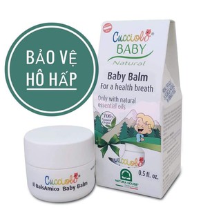 Sáp ấm Cucciolo- cho bé hết ho, sổ mũi