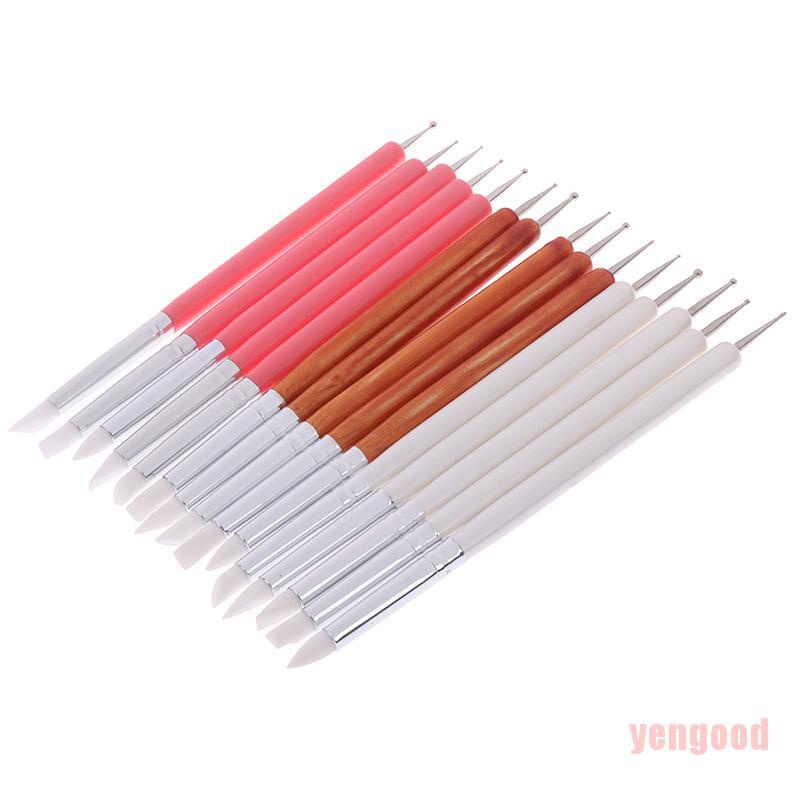 Bộ 5 Đầu Silicone Khắc + Nghệ Thuật