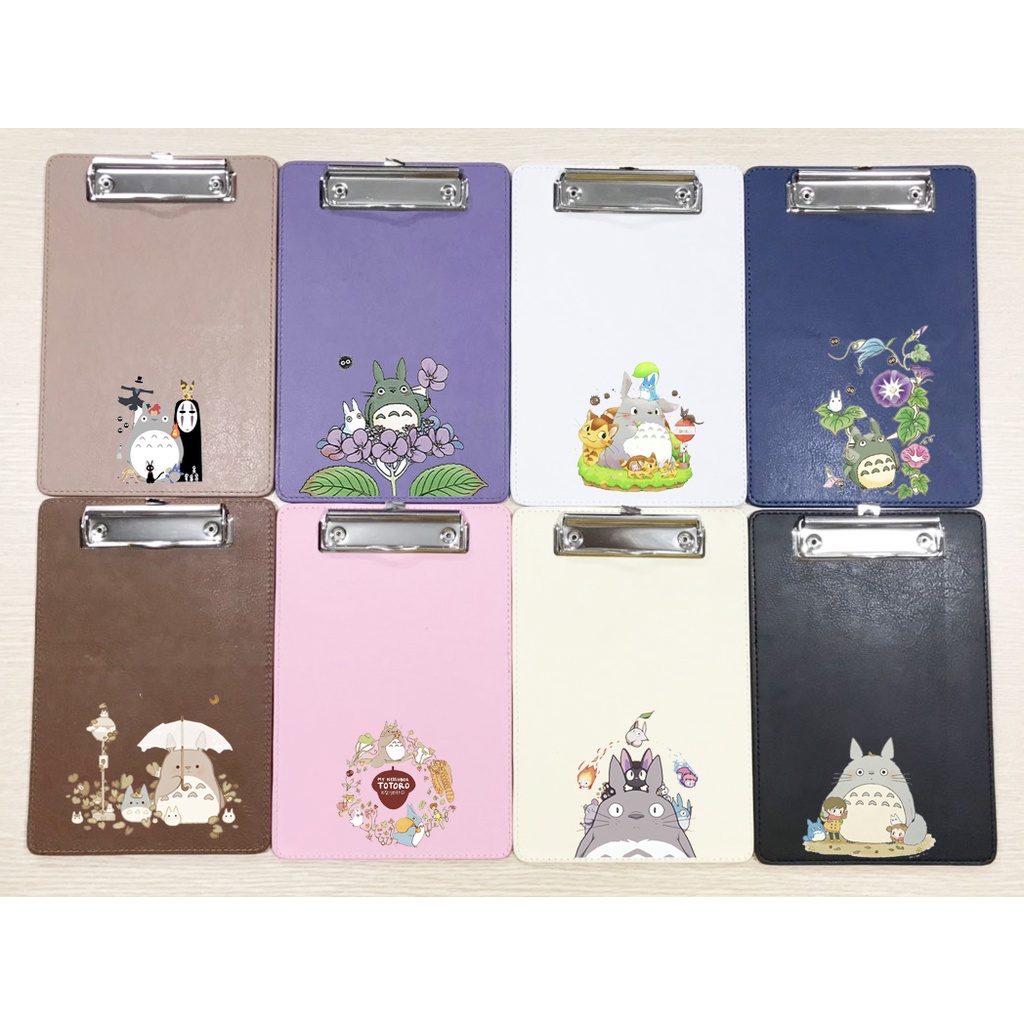 kẹp tài liệu totoro KTLD38 dễ thương cute da pu 23*15cm hoạt hình trình kí