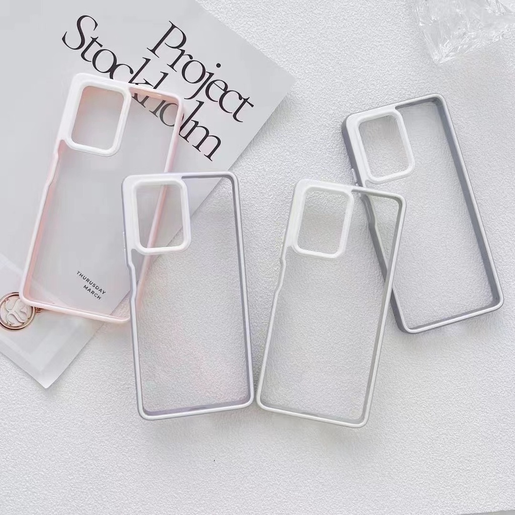 Ốp Điện Thoại Dày Chống Sốc Chống Rơi Hai Màu Cho Xiaomi Redmi 10 Note 11 Mi 11T Pro Redmi10