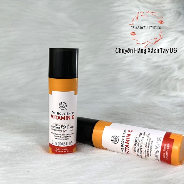 Tinh chất Dưỡng trắng da The Body Shop Vitamin C Skin Boost Instant Smoother