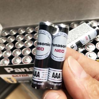 Vỉ 2 viên pin đũa AAA panasonic 1.5v