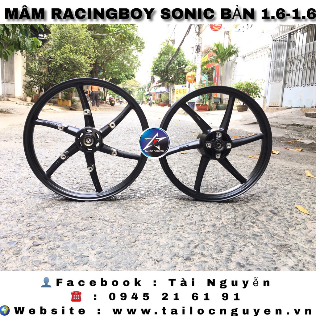 MÂM RACING BOY 6 CÂY CHO HONDA SONIC BẢN 1.6-1.6 CHÍNH HÃNG