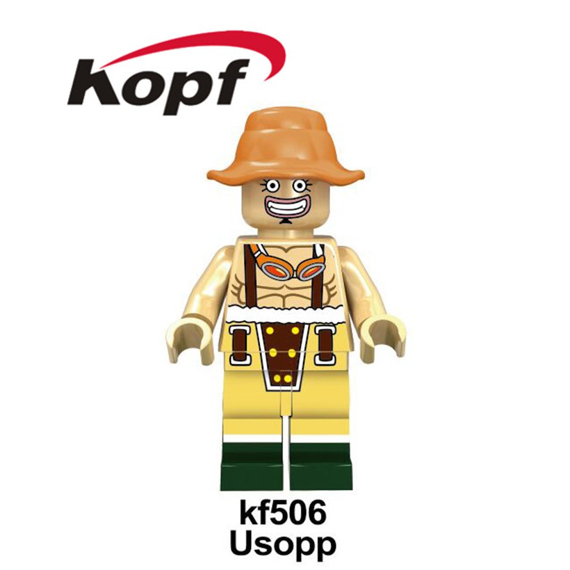 Minifigures Đảo Hải Tặc One Piec - Các Mẫu Nhân Vật Frank Luffy Sabo Shanks Zoro Usopp Sanji Mẫu Ra Mới Nhất KF6037