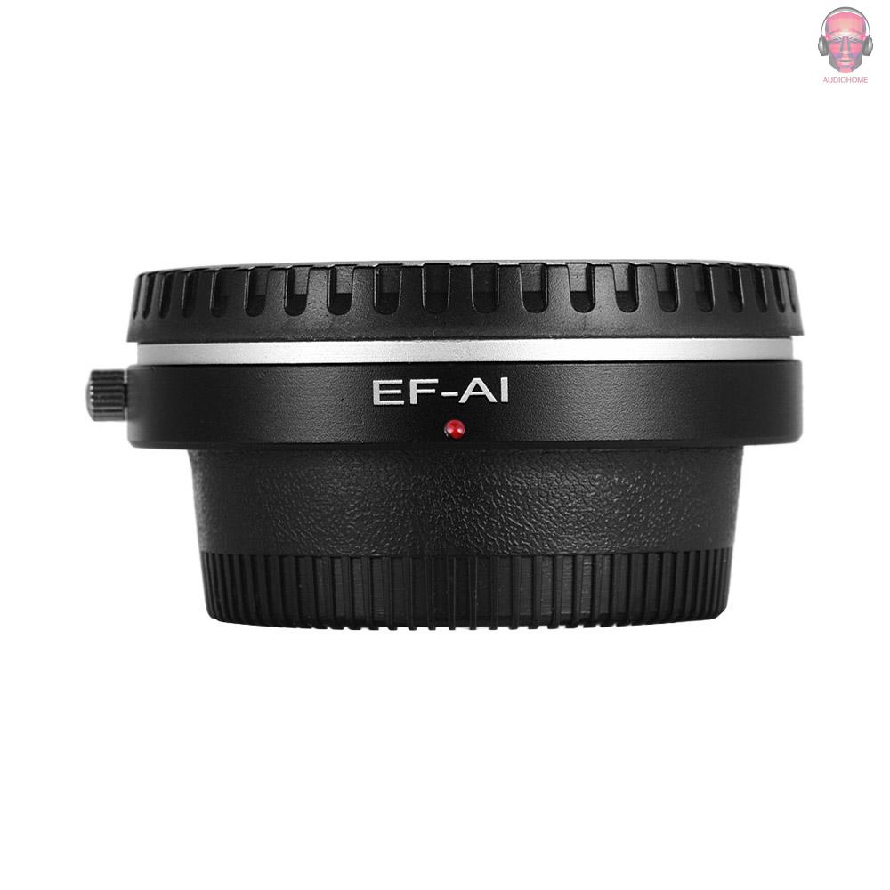 AUDI   EF-AI Lens Adapter Ring Manual Focus for  EF EF-S Lens to Fit for  AI F Mount SLR Camera for  D3500 D5600 D610 D7000 D7100 D7200 D7500 D5200 D5300 D3400