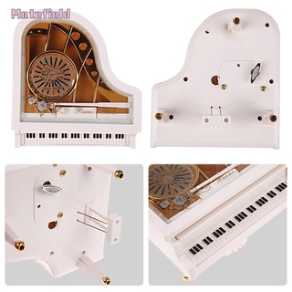 Hộp nhạc hình đàn piano vũ công múa ba lê