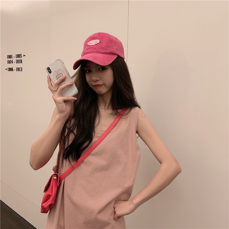 Áo thun SUXI sát nách dáng dài rộng phong cách Hàn Quốc cá tính dành cho nữ