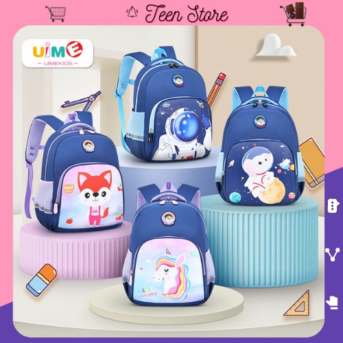 Balo chống gù cho bé ⚡ CHỐNG NƯỚC ⚡ Balo đi học ⚡ Cặp Sách Học Sinh Tiểu Học Teen Store TS11525