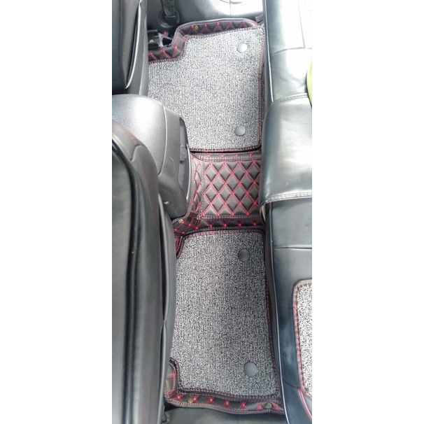 Thảm lót sàn ô tô 6D Kia Sorento  - Da PU cao cấp, Không mùi, Giảm 20% tiếng ồn