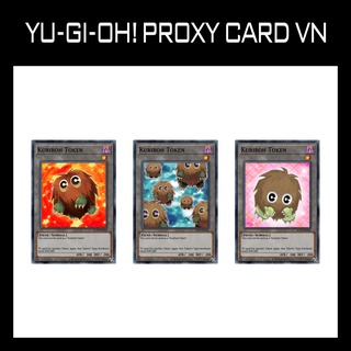 Bài yugioh - kuriboh token - bài in 2 mặt