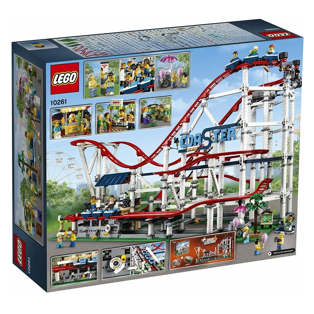 Bộ lắp ráp Tàu Lượn Siêu Tốc - LEGO Creator 10261 Roller Coaster