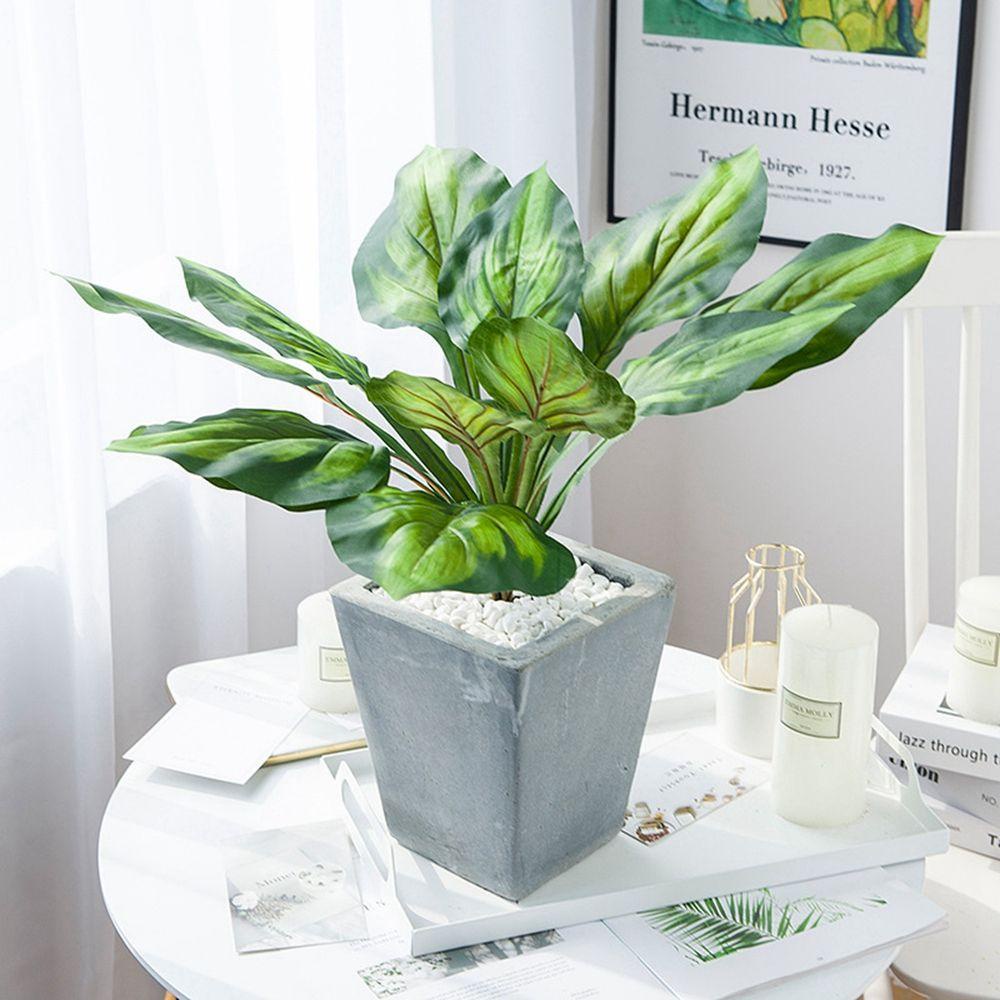 Chậu Cây Giả Trang Trí Giáng Sinh / Đám Cưới Diy