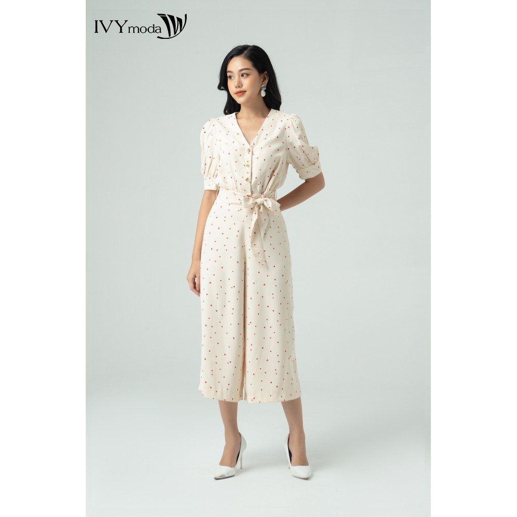 [NHẬP WABRTL5 GIẢM 10% TỐI ĐA 50K ĐH 250K ]Quần dài lụa ống suông IVY moda MS 22C5829