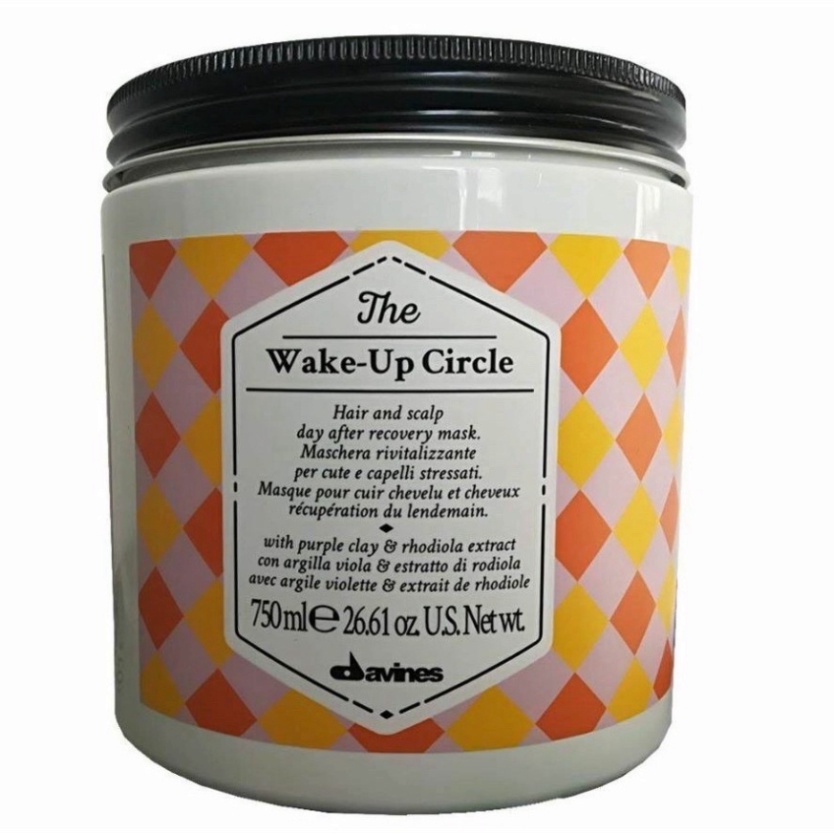 Mặt nạ tái tạo sức sống cho tóc và da đầu Davines The Wake Up Circle 750ml