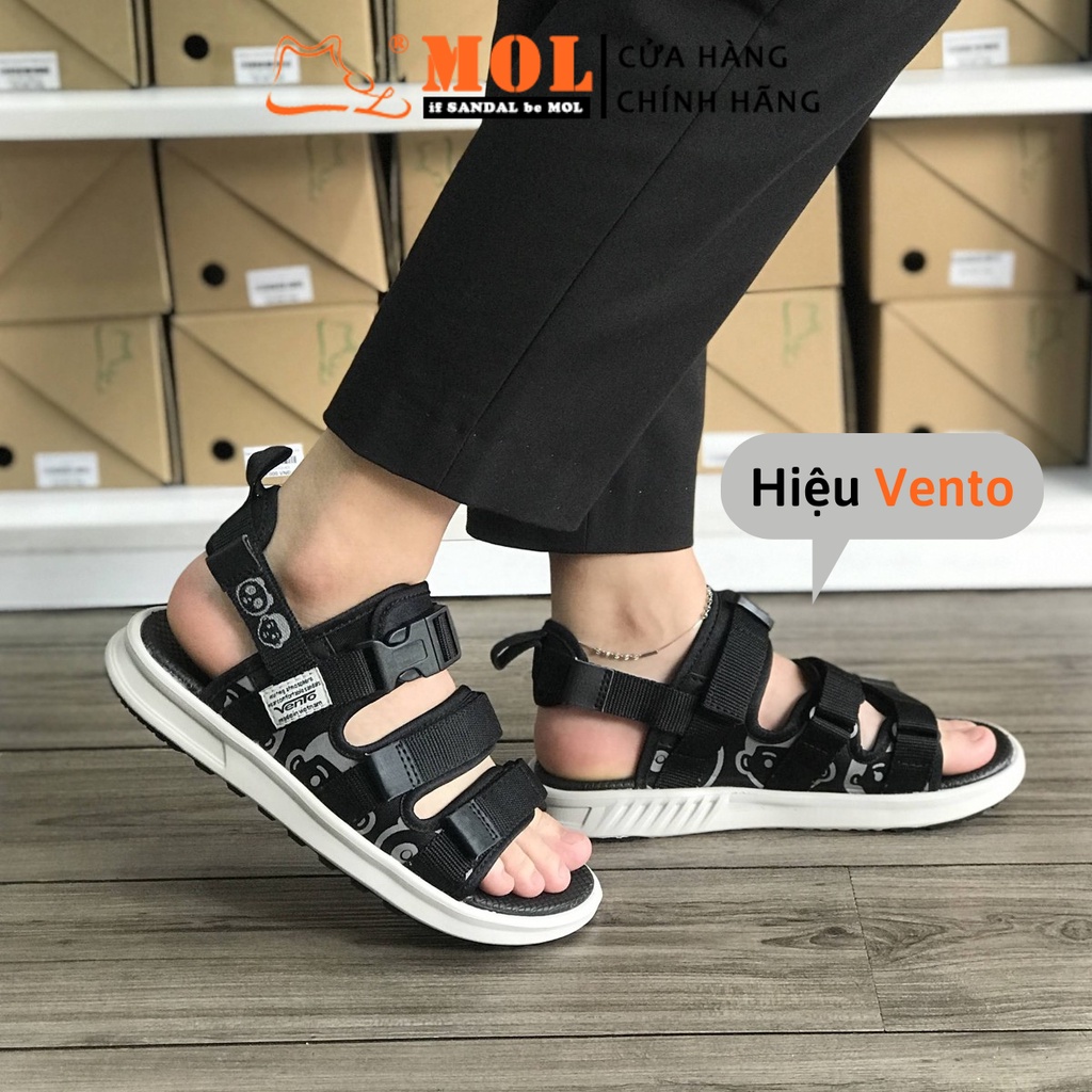 Giày Sandal MOL Nữ 3 Quai Ngang Quai Hậu Tháo Rời Êm Bền Phù Hợp Đi Học Đi Làm Đi Du Lịch Mã MS1801