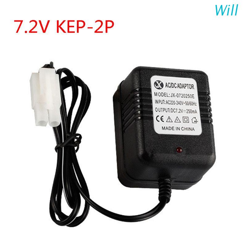 Bộ Sạc Thông Minh 7.2V Ni-Cd Ni-MH Với Phích Cắm KET-2P Cho Đồ Chơi Điều Khiển Từ Xa