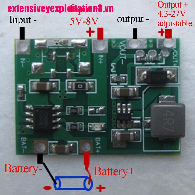 Pin Lithium Lipo 18650 3.7v 4.2v Sang Trọng 5v 9v 12v 24v