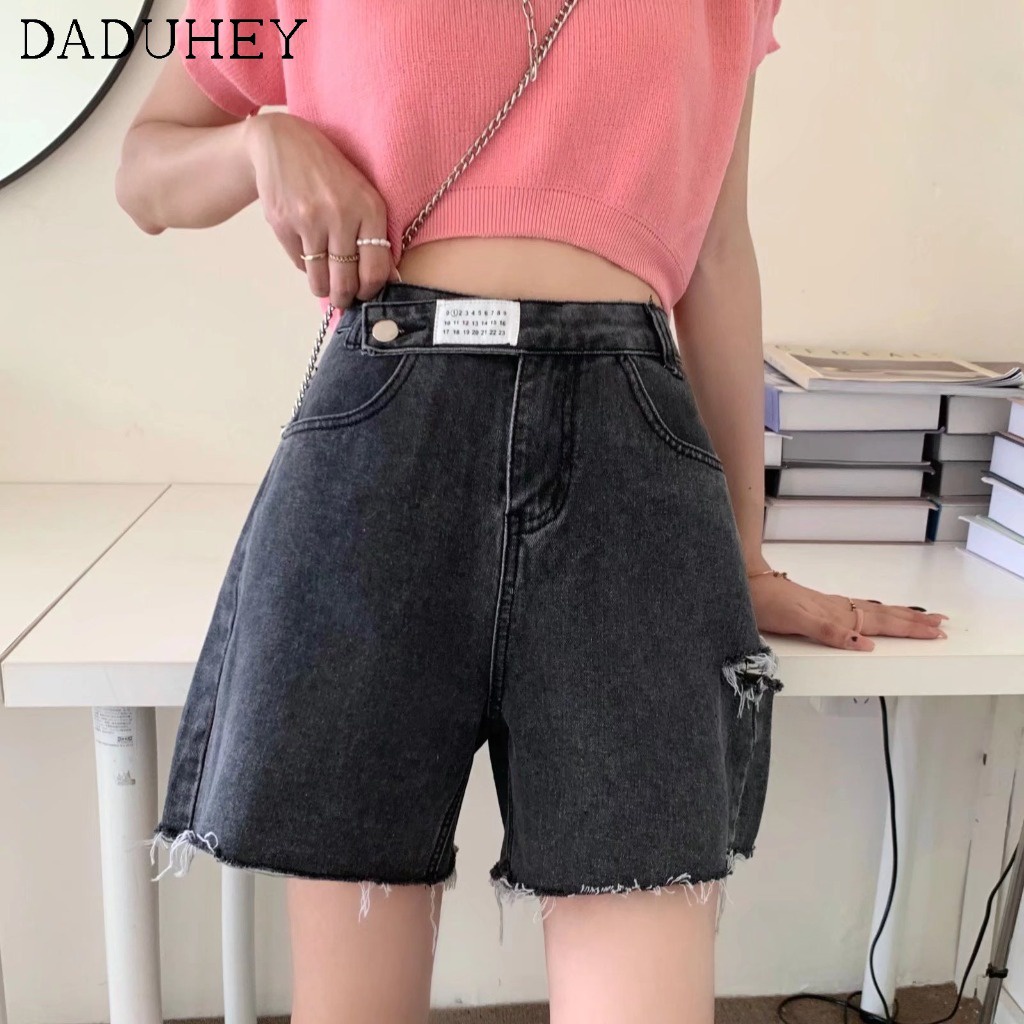 Quần short dáng chữ A óng rộng lưng cao thiết kế thời trang cho nữ