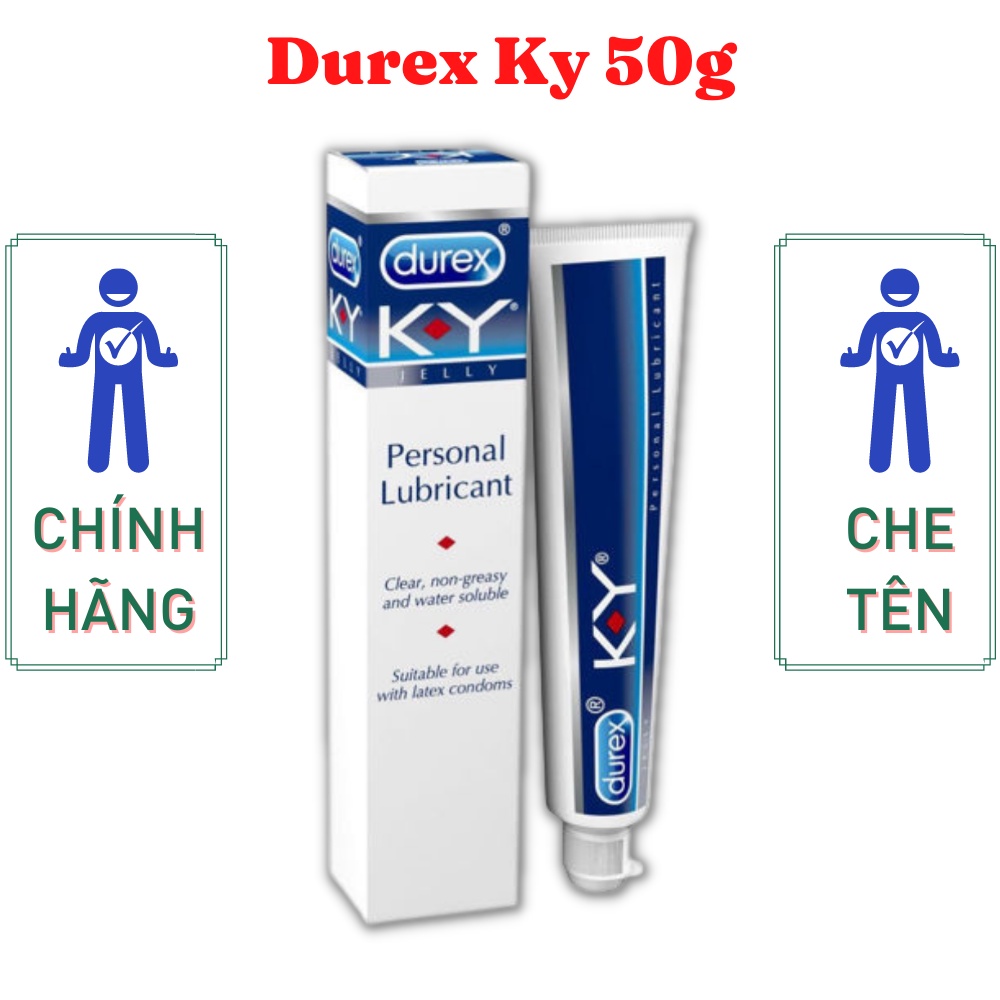 Gel bôi trơn Durex KY 50g êm mê ly SACUCO DR001