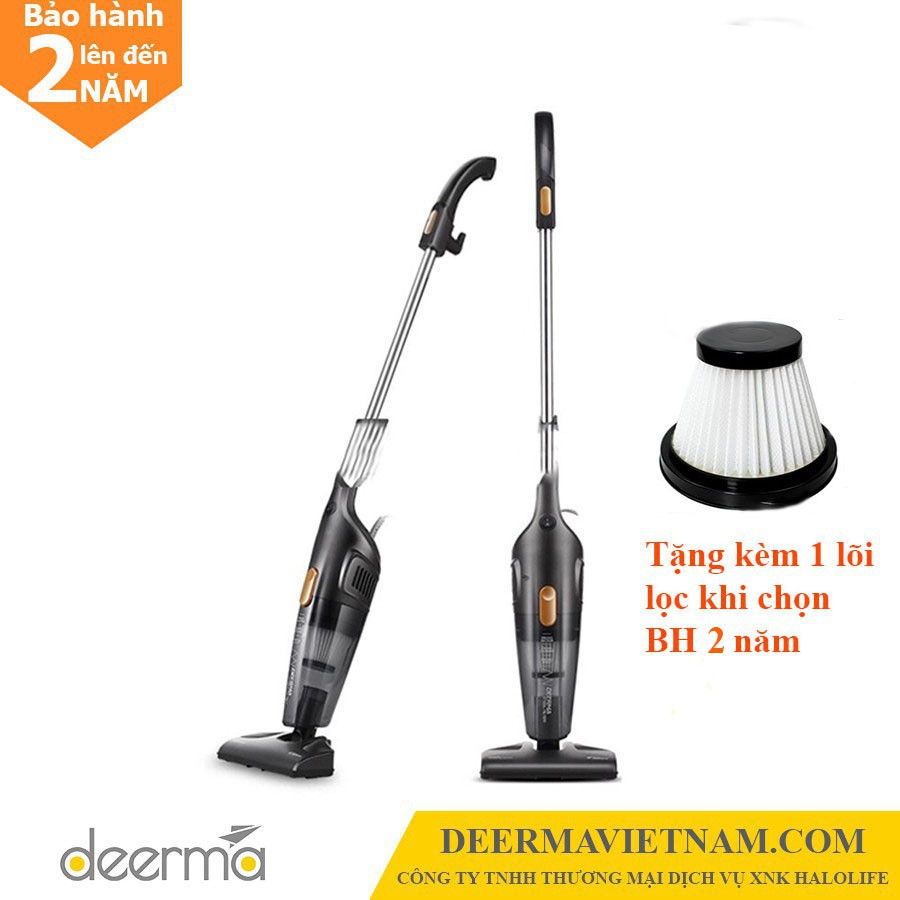 Máy Hút Bụi Cầm Tay DEERMA DX115C - Bảo Hành 24 Tháng Tặng Lõi Lọc