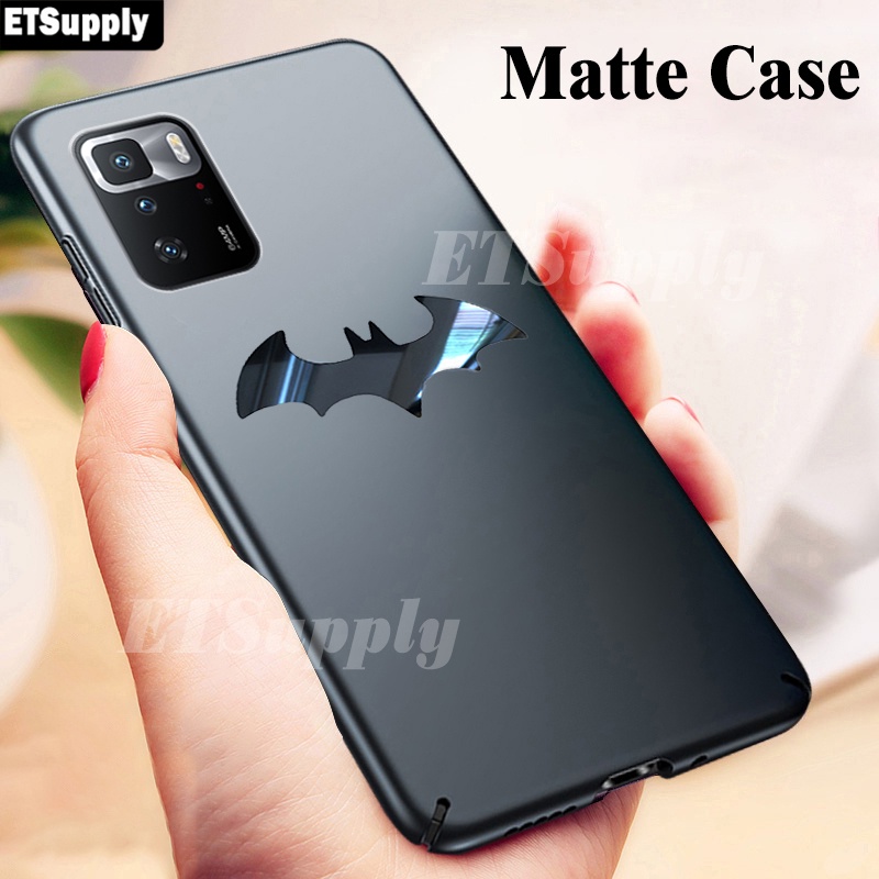 For Xiaomi Poco X3 GT Case Ultra-thin Super Light Bat Man Non-slip Mobile Phone Casing Shell for Xiaomi Poco X3 GT F3 M3 Pro Cover Housing