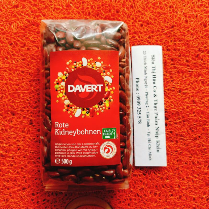 Đậu Thận Đỏ Kidney Hữu Cơ 500gr