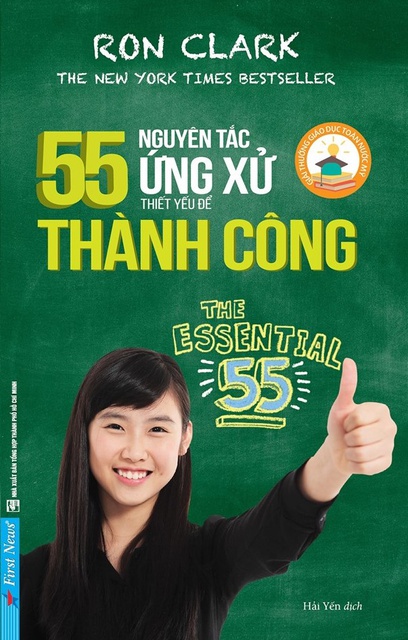 [Mã LIFEMALL995 giảm 10% đơn 99K] Sách - 55 Nguyên tắc ứng ứng xử thiết yếu để thành công Tặng Post Card Danh Ngôn