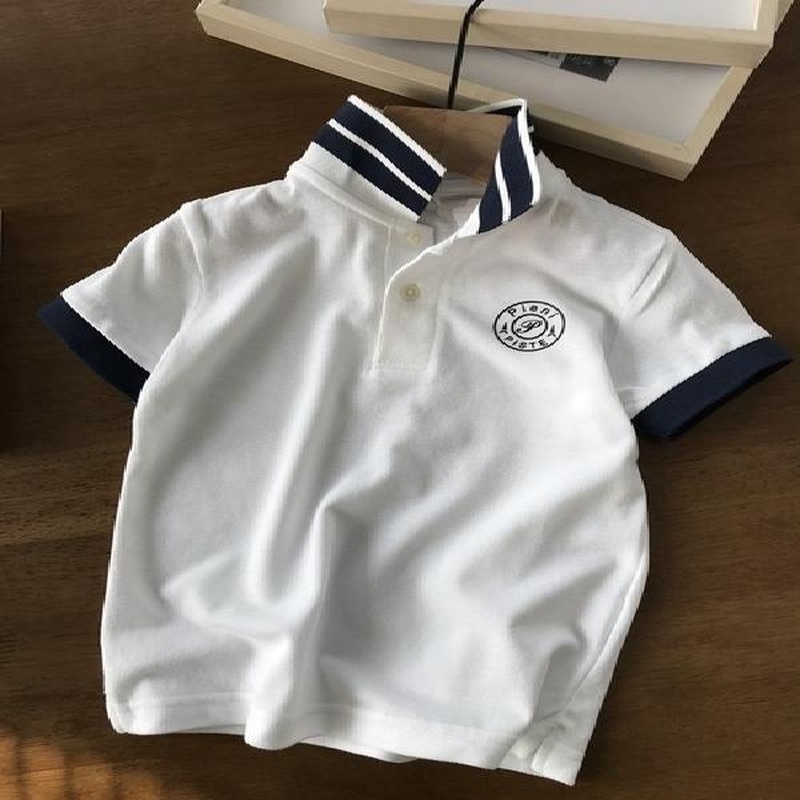 Áo Thun Cotton Lưới Tay Ngắn Mùa Hè Mới Cho Bé Trai
