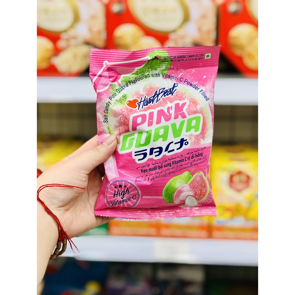 Kẹo Muối Bổ sung Vitamin C Trái Cây Đủ Vị Thái Lan 120g
