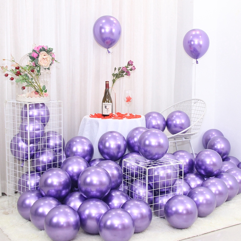 Set 50 Bong Bóng 12 Inch Trang Trí Tiệc