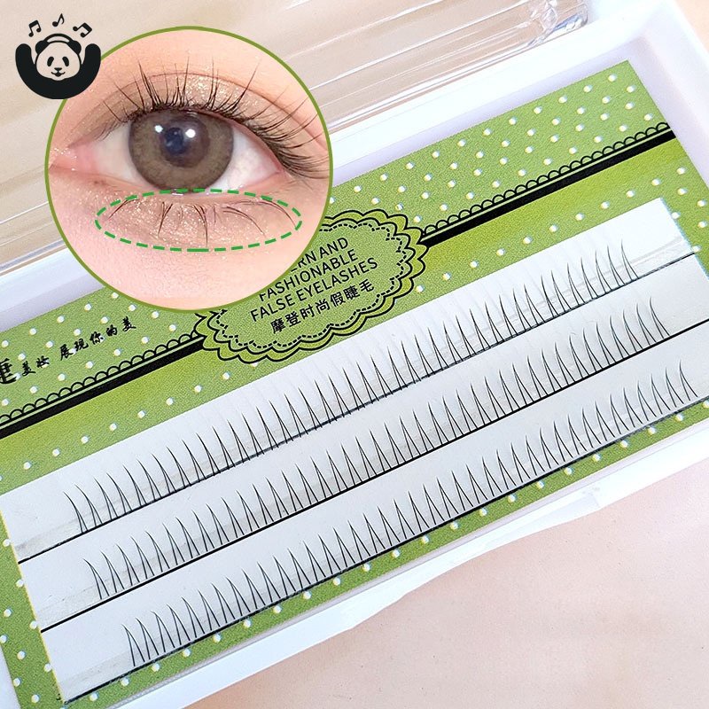 Bộ 120 Cụm Lông Mi Giả Hình Chữ V Trang Điểm Tự Nhiên