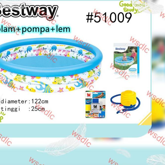 Bestway Hồ Bơi Trẻ Em Bestway 51008 51009 Gf6 ''