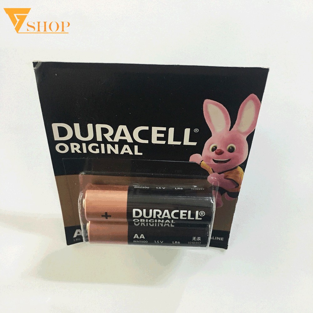 1 Vỉ Pin Duracell AA Alkaline chính hãng