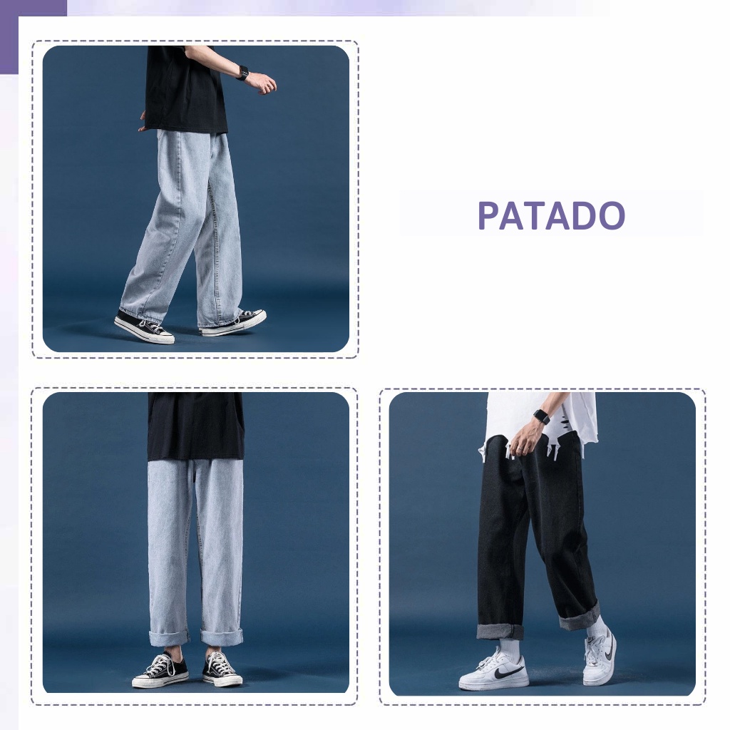 Quần jean nam ống rộng dáng baggy suông đứng SR01 chất bò jeans cao cấp hottrend 2022 | BigBuy360 - bigbuy360.vn