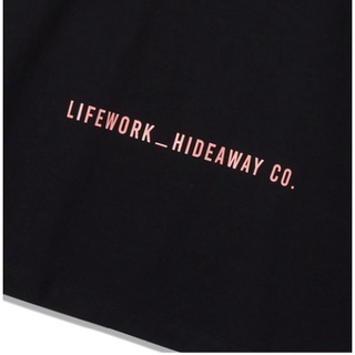 (HÀNG CHÍNH HÃNG) Áo thun Life Work Basic Face Dog màu Đen Unisex LIFEWORK LinhLyxAuth