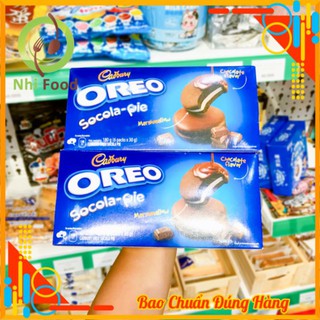 Bánh Oreo Socola Pie Nhân Marshmallow, Hộp 180g Bao Đúng Hàng, Giá Siêu Rẻ