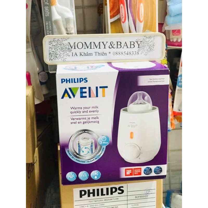 Avent.Máy hâm sữa bằng điện Avent + Phiếu bảo hành