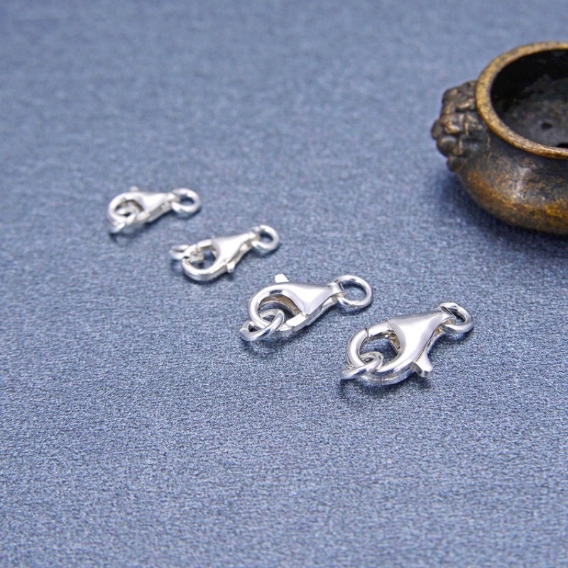 FREE SHIP Bạc chuẩn: Khóa càng cua bạc - Hàng bạc đẹp loại 1 PH345