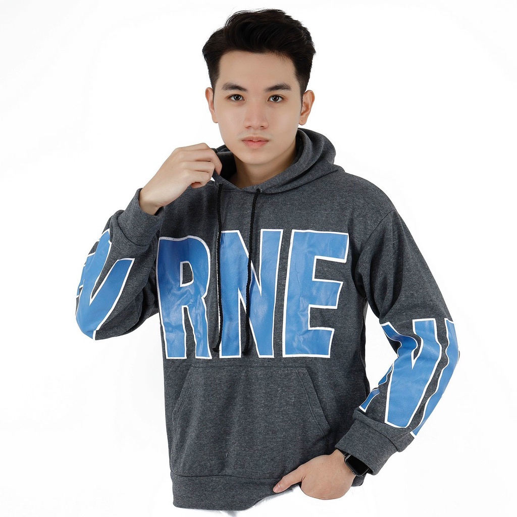 Áo hoodie nam form rộng vải nỉ dày dặn, siêu co giãn chuẩn form thời trang cao cấp thời trang Hpfashion - KVAHD11