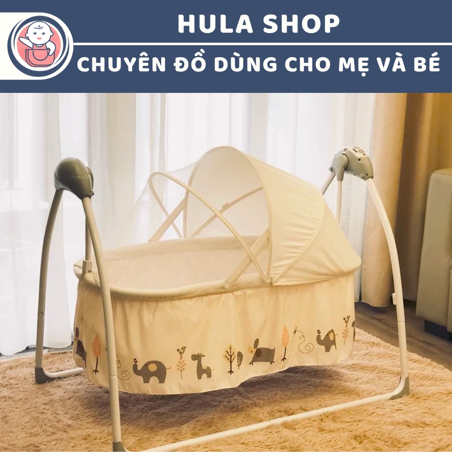 Nôi tự động cao cấp có điều khiển từ xa Mastela SG239